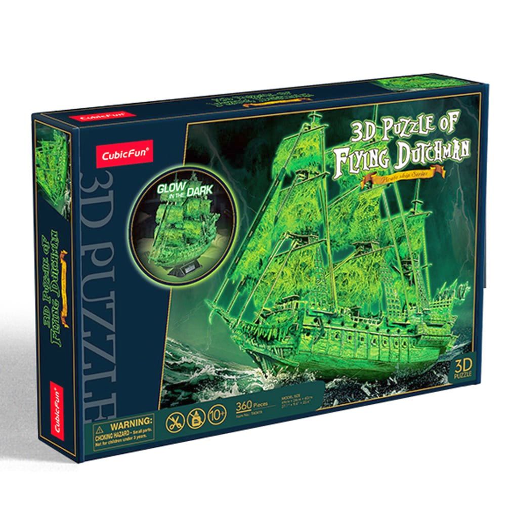 Flying Dutchman (Glow in the Dark) 3D Puzzle CubicFun