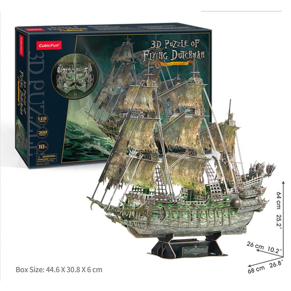 Flying Dutchman (L) 3D Puzzle CubicFun