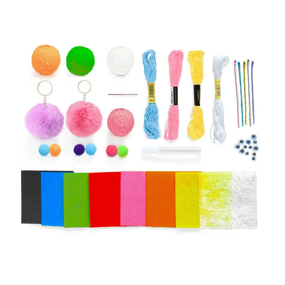 Pom Pom Charms Craft Kit