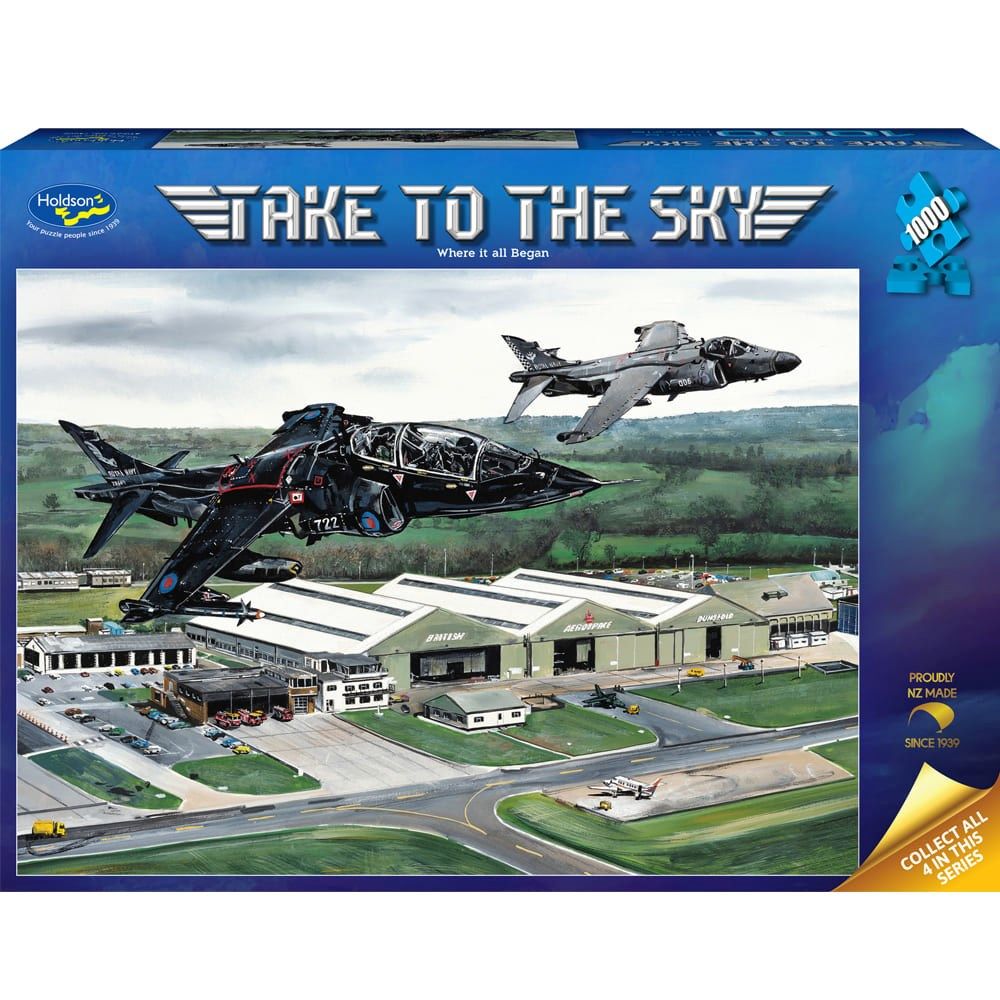Take to the Sky Where It All Began Holdson 1000pc Jigsaw Puzzle