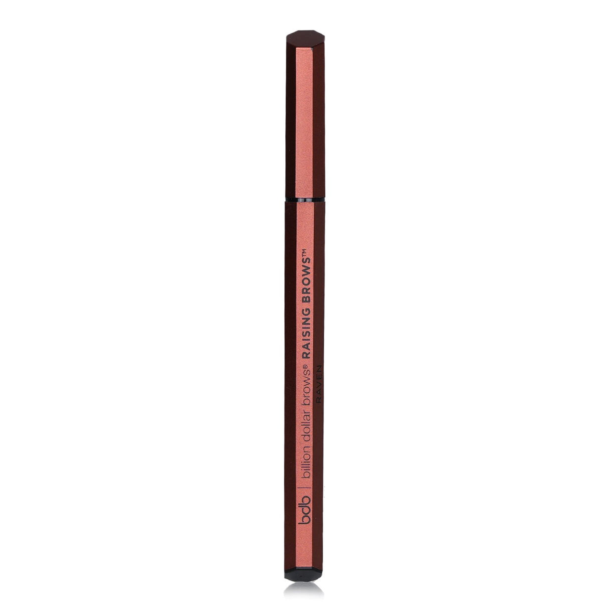 Billion Dollar Brows Raising Brows Liquid Brow Pen in #Raven with ultra-fine tip for precise, bold, and long-lasting eyebrows.