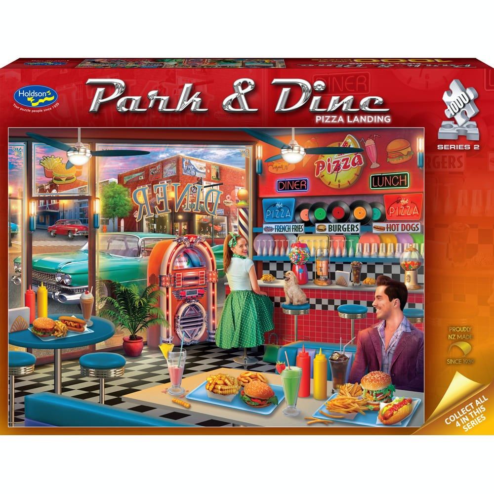 Park & Dine S2 Pizza Landing Holdson 1000pc Jigsaw Puzzle