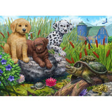 Puzzle - Holdson - Harmony - 500XLpc Puzzle - Turtles & Puppies