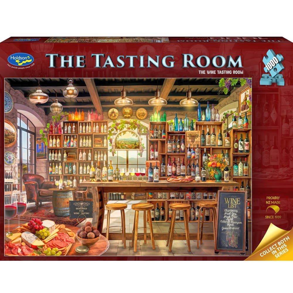 The Tasting Room the Wine Tasting Room Holdson 1000pc Jigsaw Puzzle