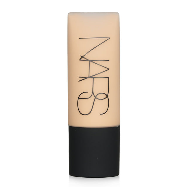 NARS Soft Matte Complete Foundation in Stromboli, offering full coverage, oil-free, and a natural soft matte finish.