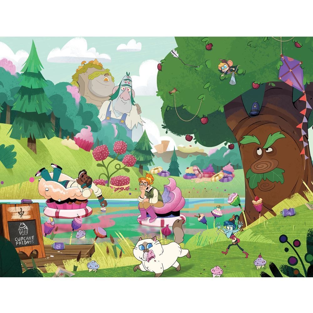 BadJelly Frame Tray Holdson 96pc Jigsaw Puzzle