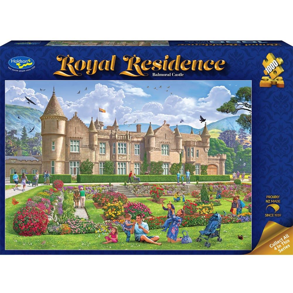 Royal Residence Balmoral Castle Holdson 1000pc Jigsaw Puzzle