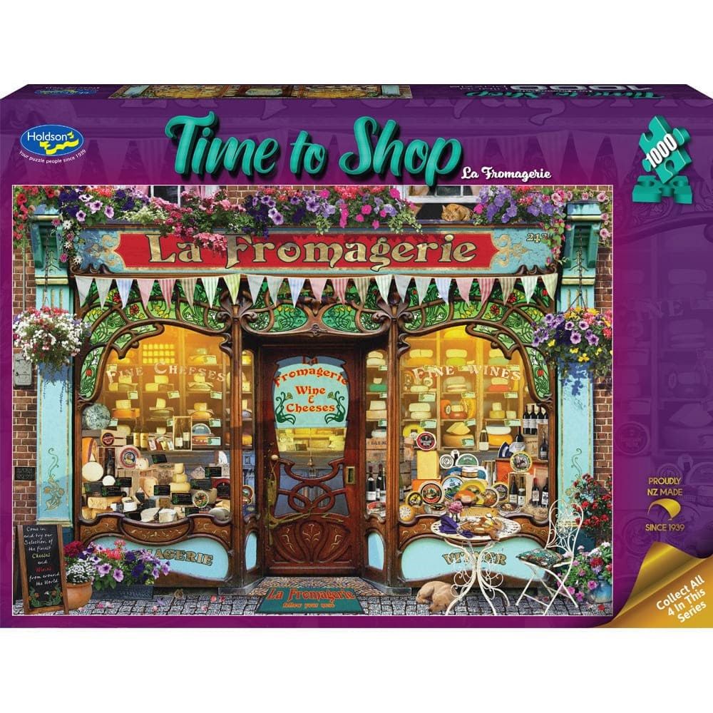 Time to Shop La Fromagerie Holdson 1000pc Jigsaw Puzzle