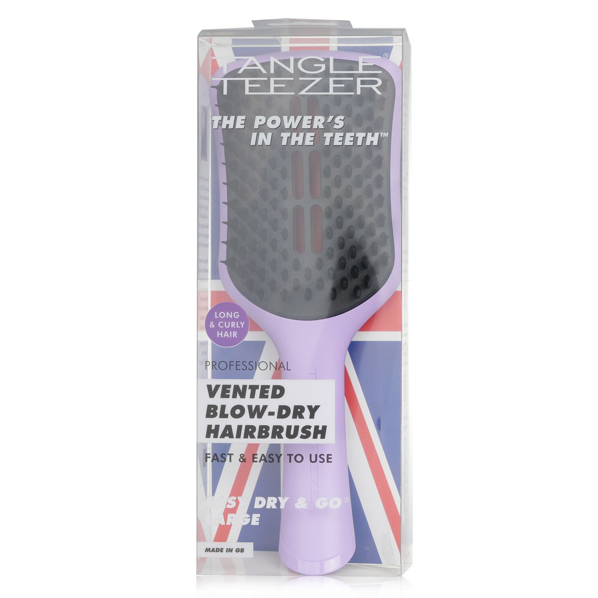 Tangle Teezer Professional Vented Blow-Dry Hair Brush (Large Size) - # Lilac Clo