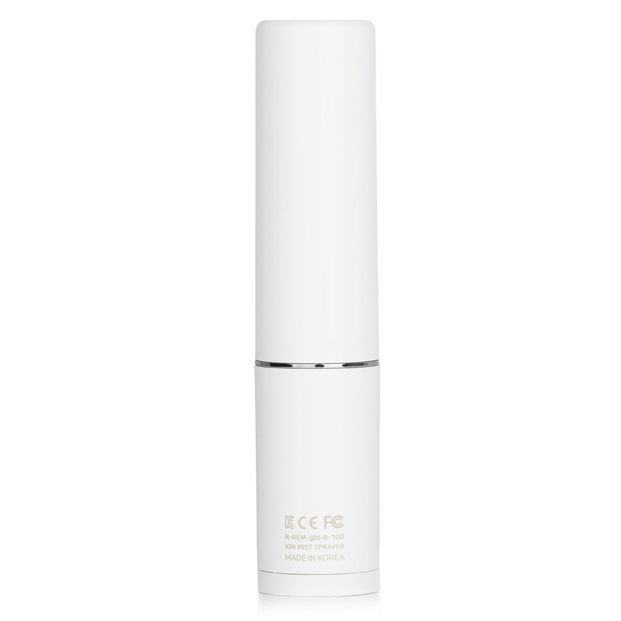 Portable Reclar toner mist sprayer in white, delivering ultra-soft hydrating mist with sterilization and ionization technology.