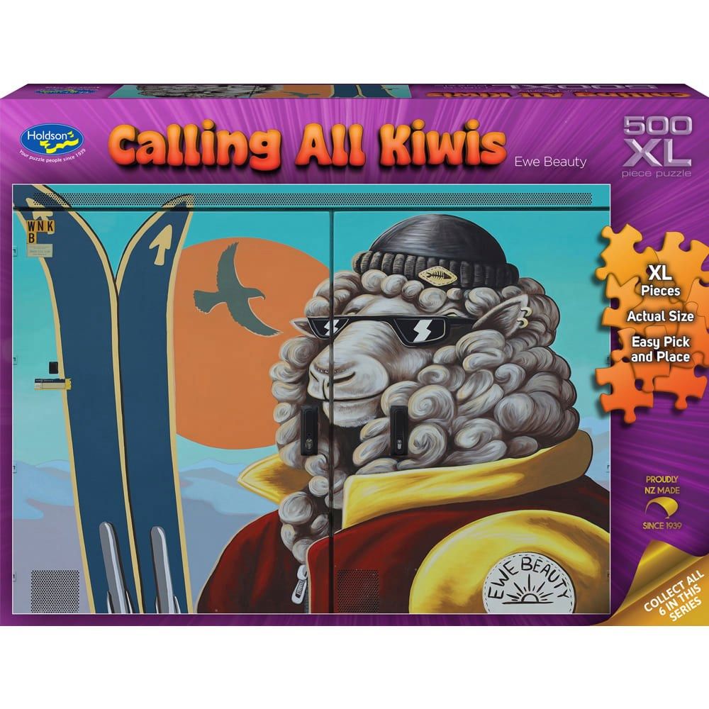 Calling All Kiwis 500XLpc Ewe Beauty Holdson Jigsaw Puzzle