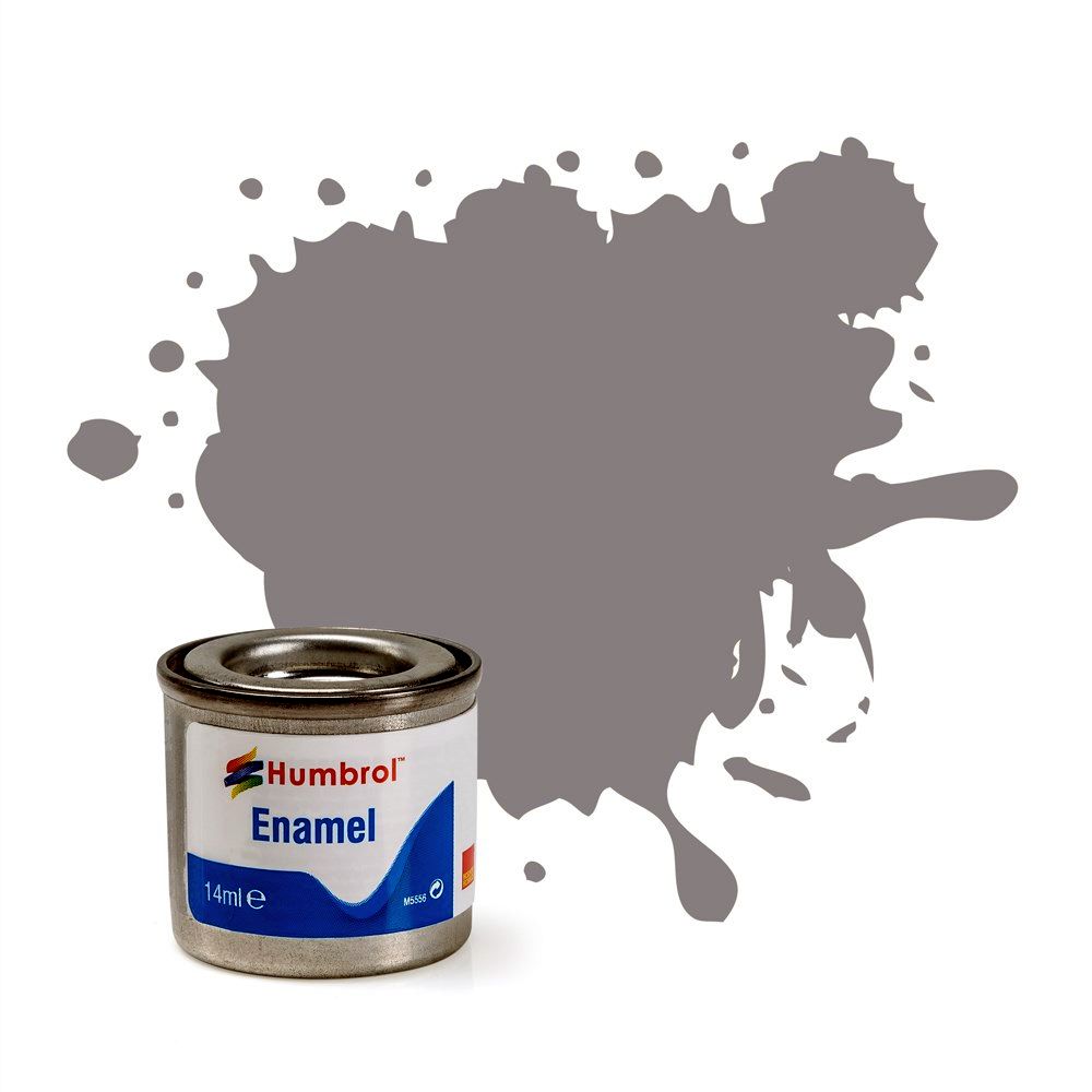 Pale Grey Gloss Humbrol Enamel Paint 14ml