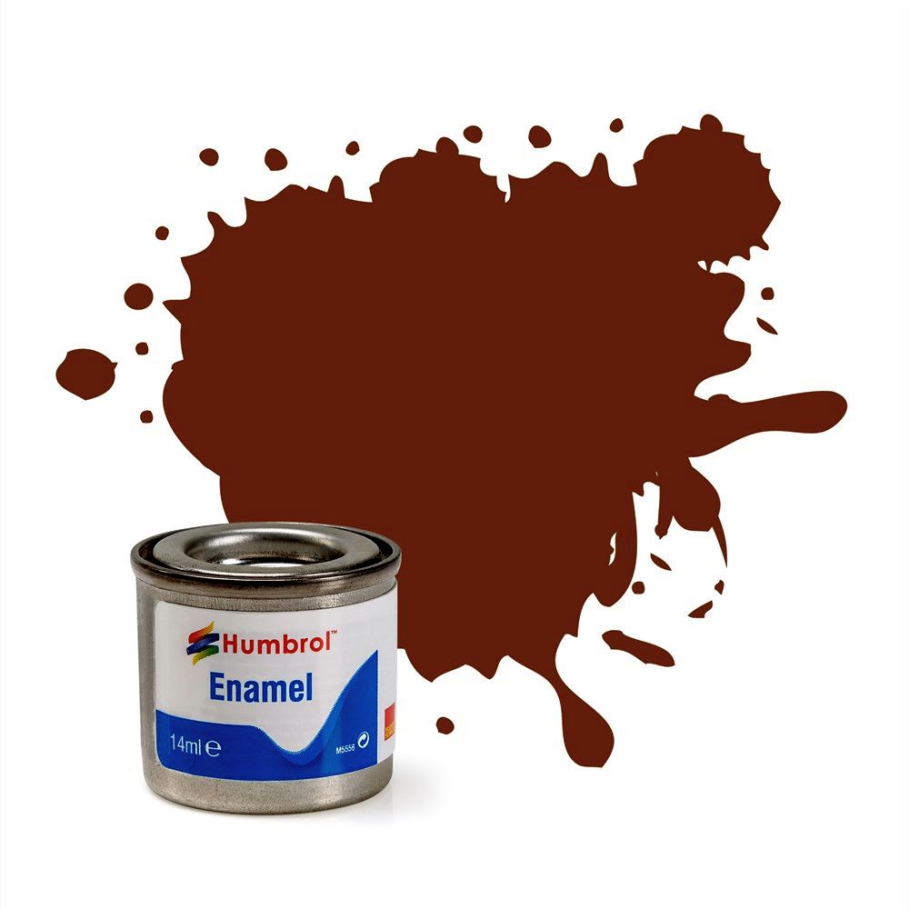 Black Metallic Humbrol Enamel Paint 14ml