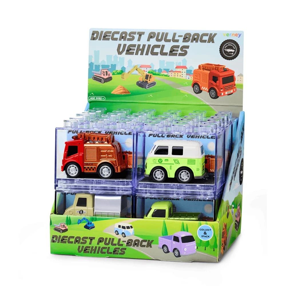 Pull-Back Vehicles - City Series (CDU12 = $4.45)