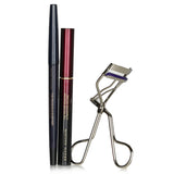 Kevyn Aucoin Eye Defining Trio featuring an eyelash curler, mascara, and eyeliner for beautifully defined eyes.