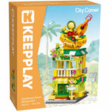 City Corner Southeast Asian Restaurant Building Block Set