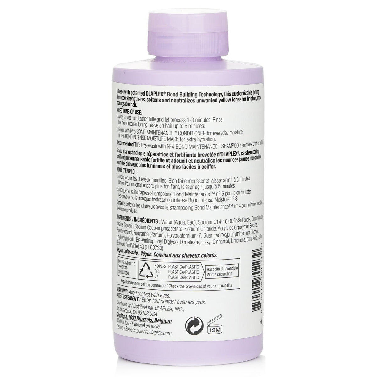 Olaplex No. 4P Blonde Enhancer Toning Shampoo  250ml/8.5oz
