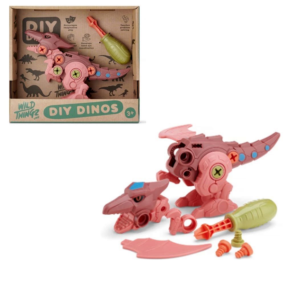 Kid Antics - Wild Thingz Jnr DIY Dino - Pterosaur - Building Toy