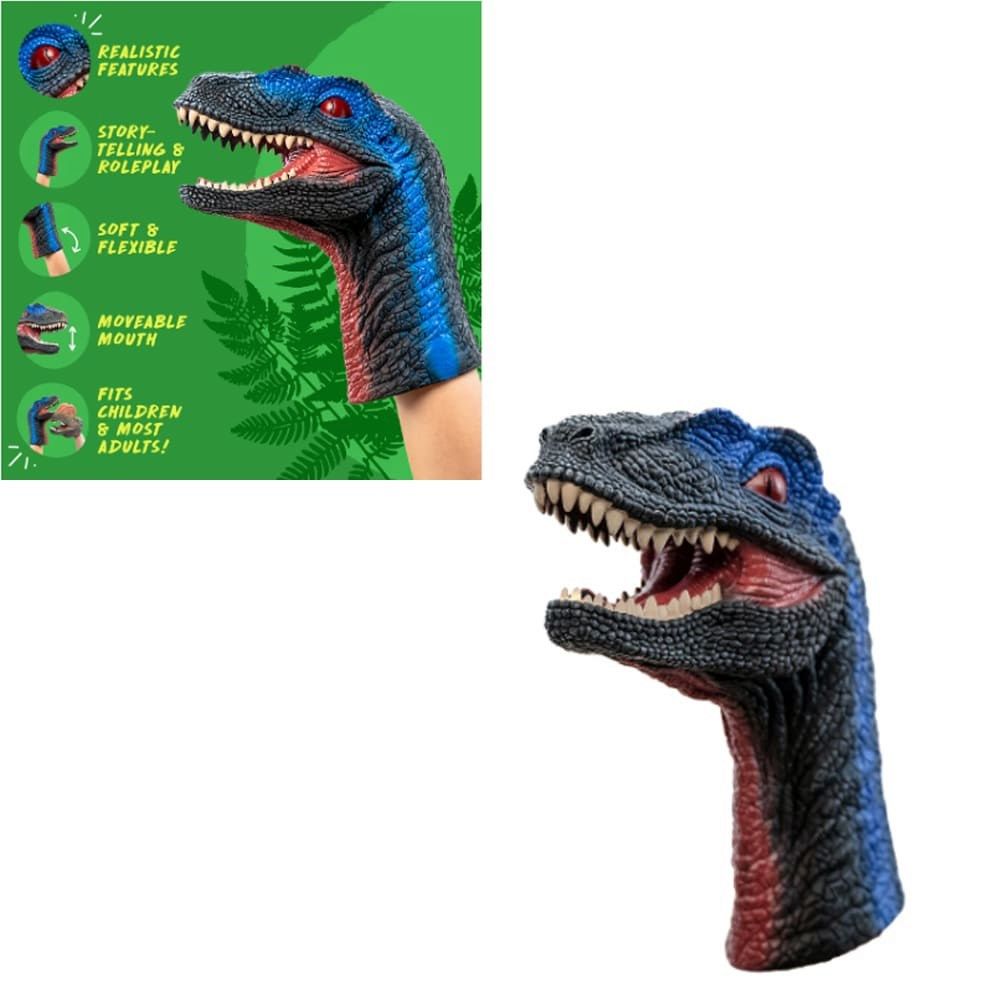 Kid Antics - Wild Thingz Hand Puppet - Velociraptor