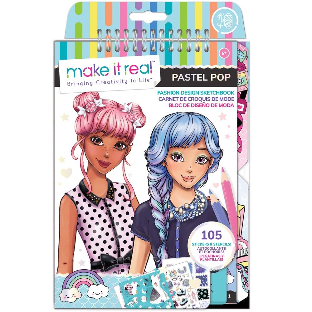 Make It Real Design Sketchbook Pastel Pop