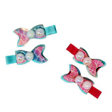 Pink Poppy Pearl Mermaid Tail Hair Clips - Toy Vehicle