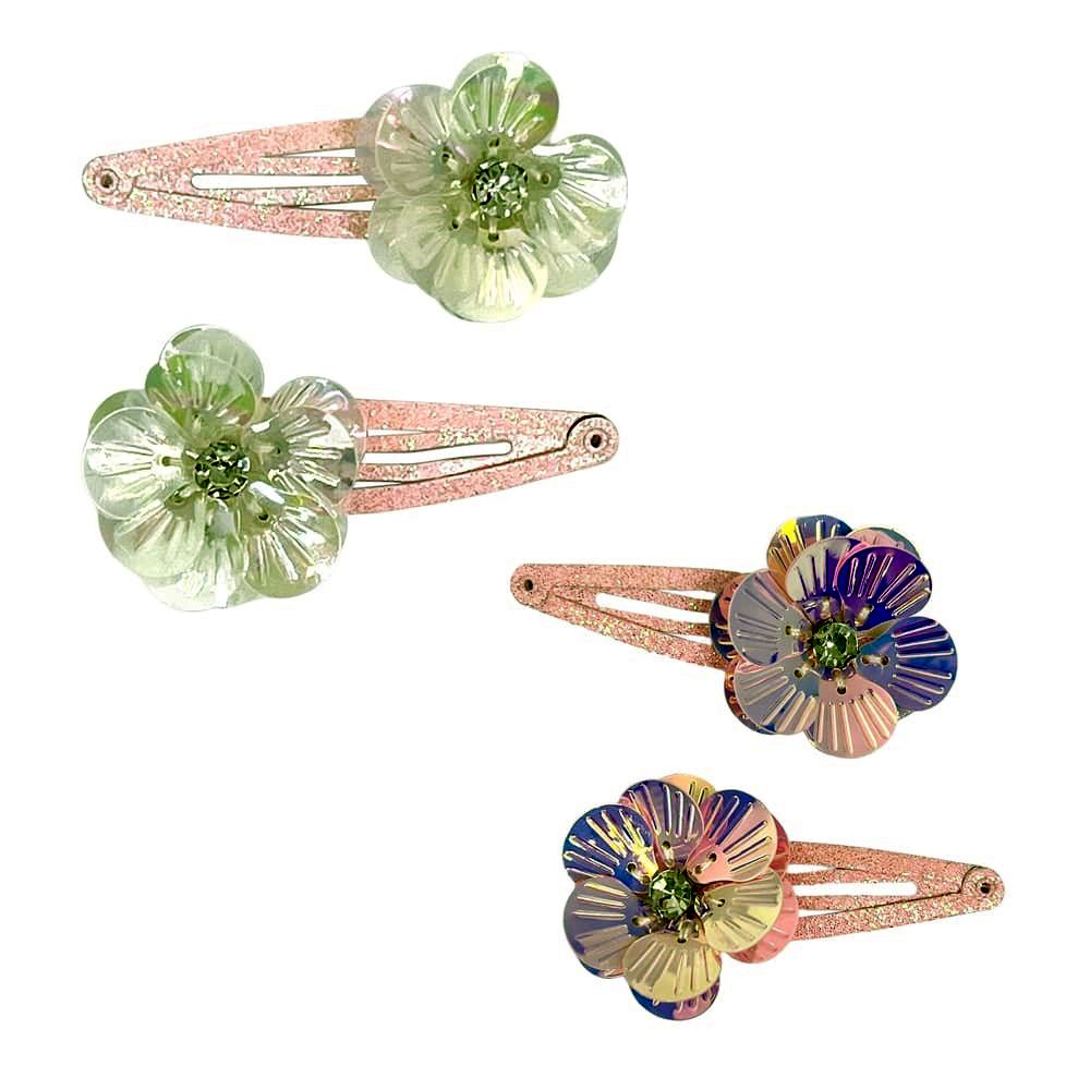 Pink Poppy Mermaid Flower Hair Clip - Toy Vehicle