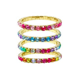 Pink Poppy Dainty Luxury Bejewelled Bracelet