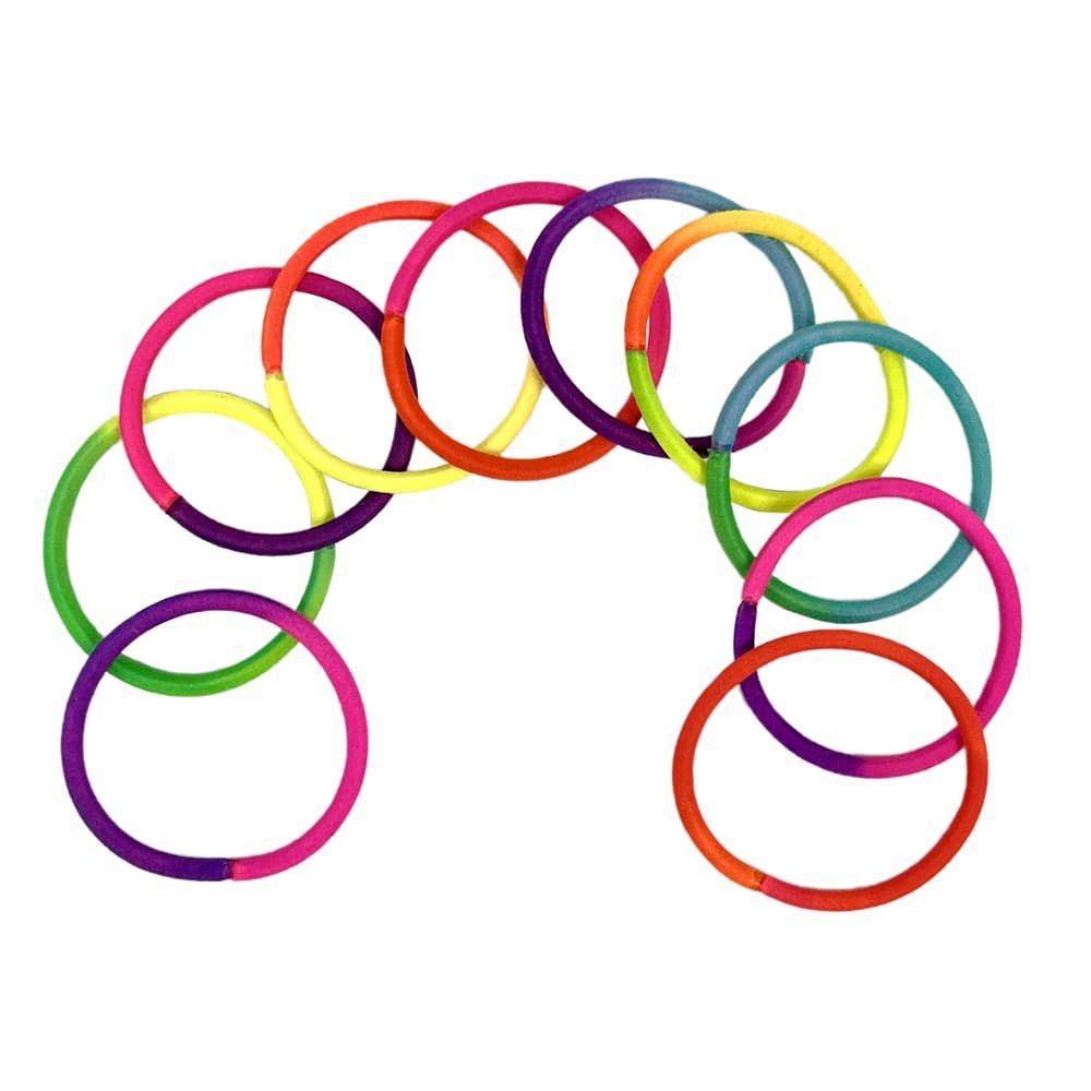 Pink Poppy Two-Tone Hair Elastics - Toy Vehicle