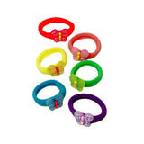 Pink Poppy Sparkle Butterfly Hair Elastics - Toy Vehicle