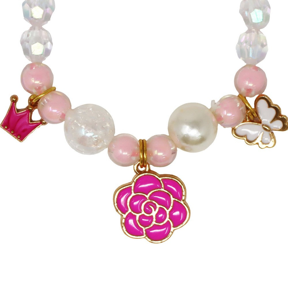 Pink Poppy Fairy Blossom Bracelet - Toy Vehicle
