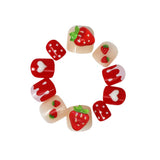 Pink Poppy 3D Fidget Spinner Press On Nails Strawberry - Toy Vehicle