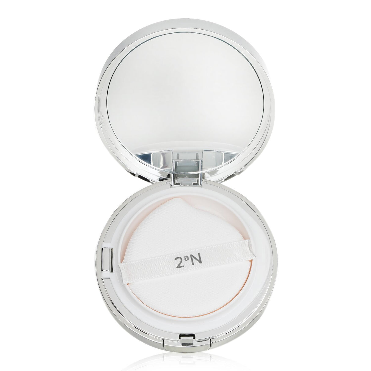 2aN Gleaming Tension Pact in #21 Light Beige, 13g, offers high coverage, lightweight finish, SPF37, and skincare benefits.