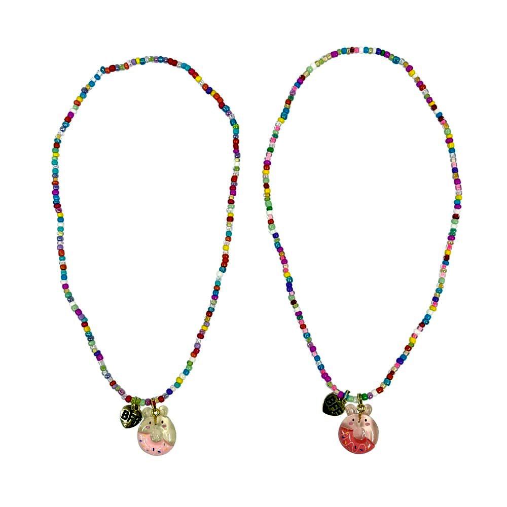 Pink Poppy BFF Donut Necklace Set - Toy Vehicle