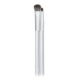 Set of two eyeshadow brushes, including a base brush for color application and a blending brush for seamless transitions.