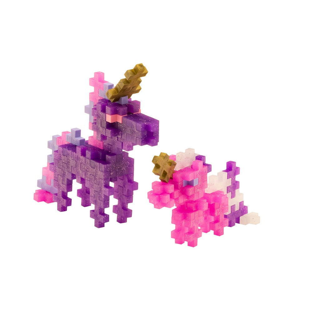 Glitter Unicorns Mix 100pc Tube Plus-Plus