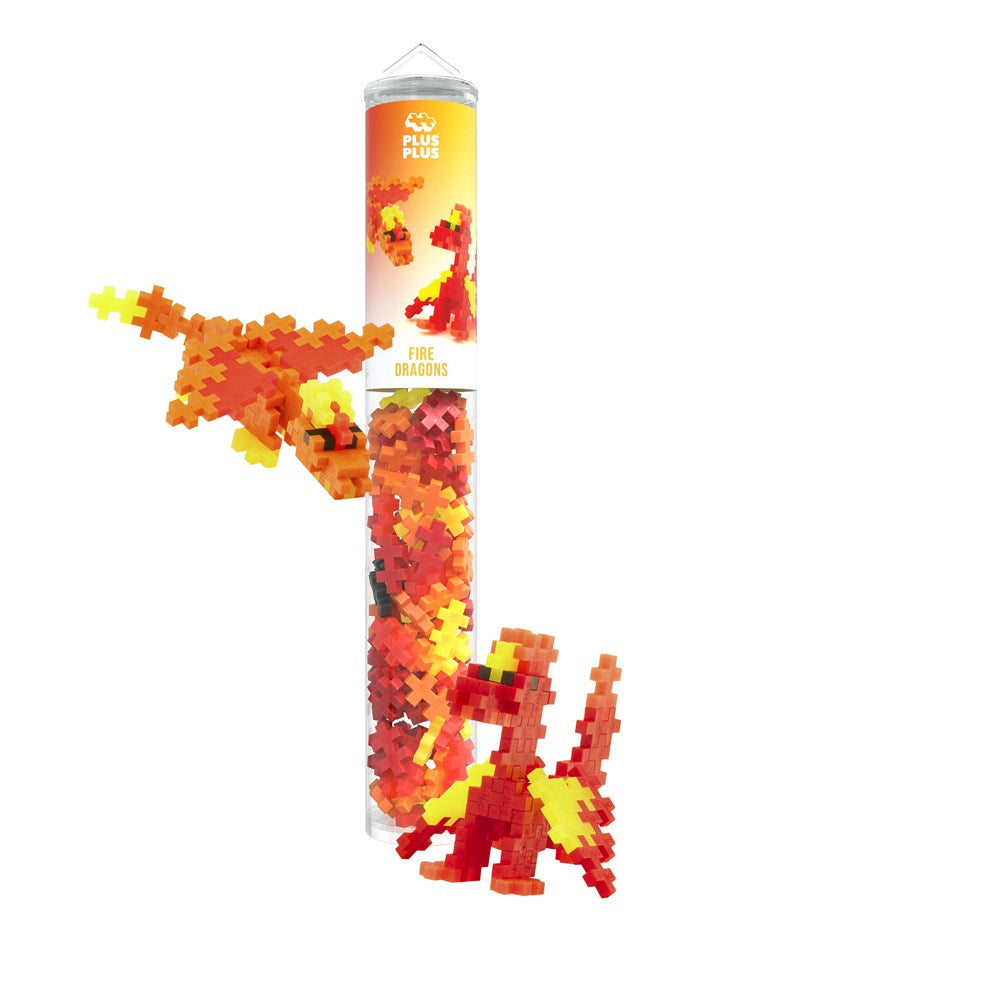 Fire Dragons Mix 100pc Tube Plus-Plus