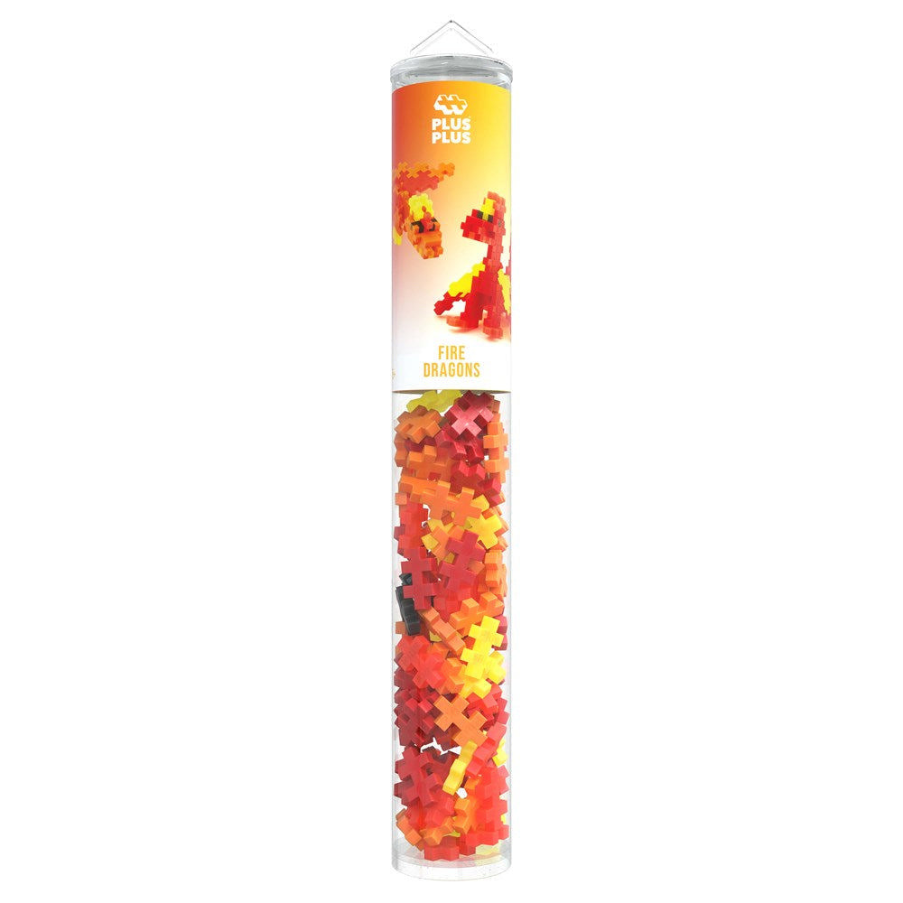 Fire Dragons Mix 100pc Tube Plus-Plus