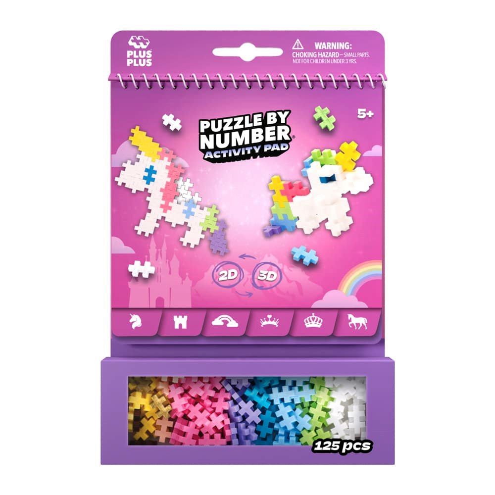 Activity Pad Puzzle by Number - Fairy Tale - Building Toy