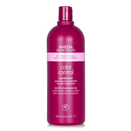 Aveda Color Control Conditioner for color-treated hair, enriched with apricot oil for vibrant, soft, and healthy locks.