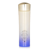 Shiseido Vital-Perfection White Revitalizing Softener in a sleek bottle, offering intense hydration and anti-aging benefits.