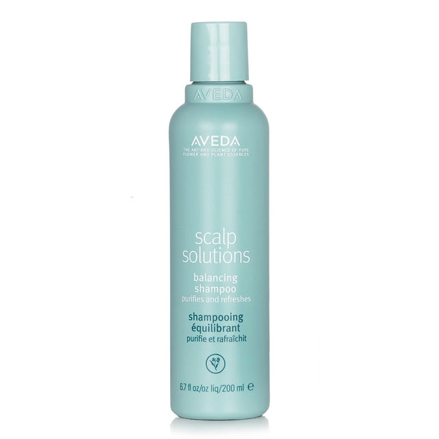 Aveda Scalp Solutions Balancing Shampoo 200ml, a vegan formula that cleanses, hydrates, and refreshes all scalp types with citrus scent.