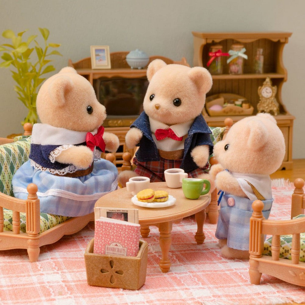 Sylvanian Families Biscuit Bear Family