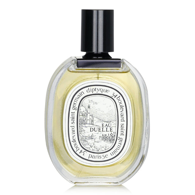 Diptyque Eau Duelle Eau De Toilette Spray 100ml, an enchanting unisex fragrance with warm, spicy notes and elegant design.