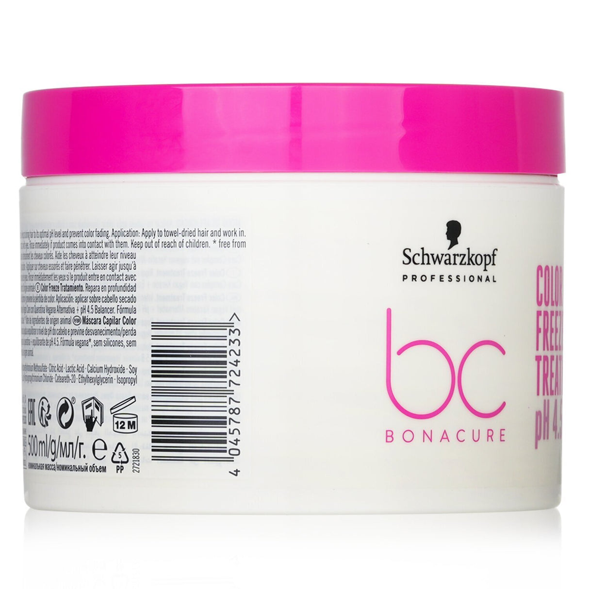 Intensive creamy treatment for color-treated hair, nourishing, repairing, and providing UV protection for vibrant shine.