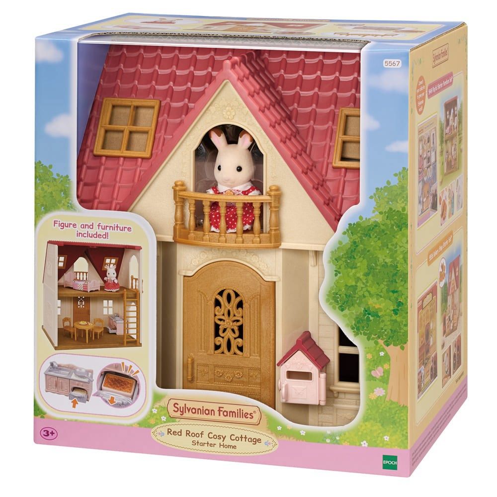 Sylvanian Families - Red Roof Cosy Cottage Starter