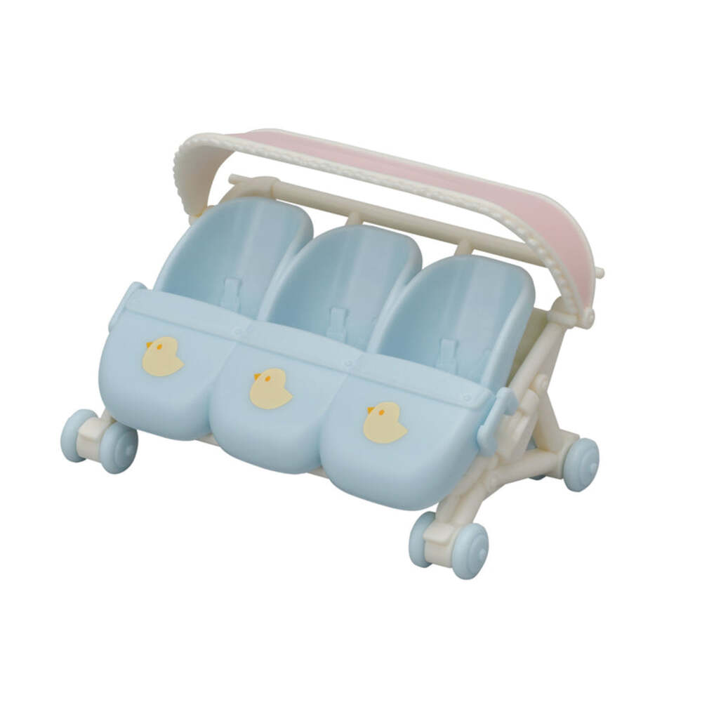Sylvanian Families Triplets Stroller