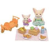 Sylvanian Families Sunny Picnic Set Fennex Fox Sister & Baby