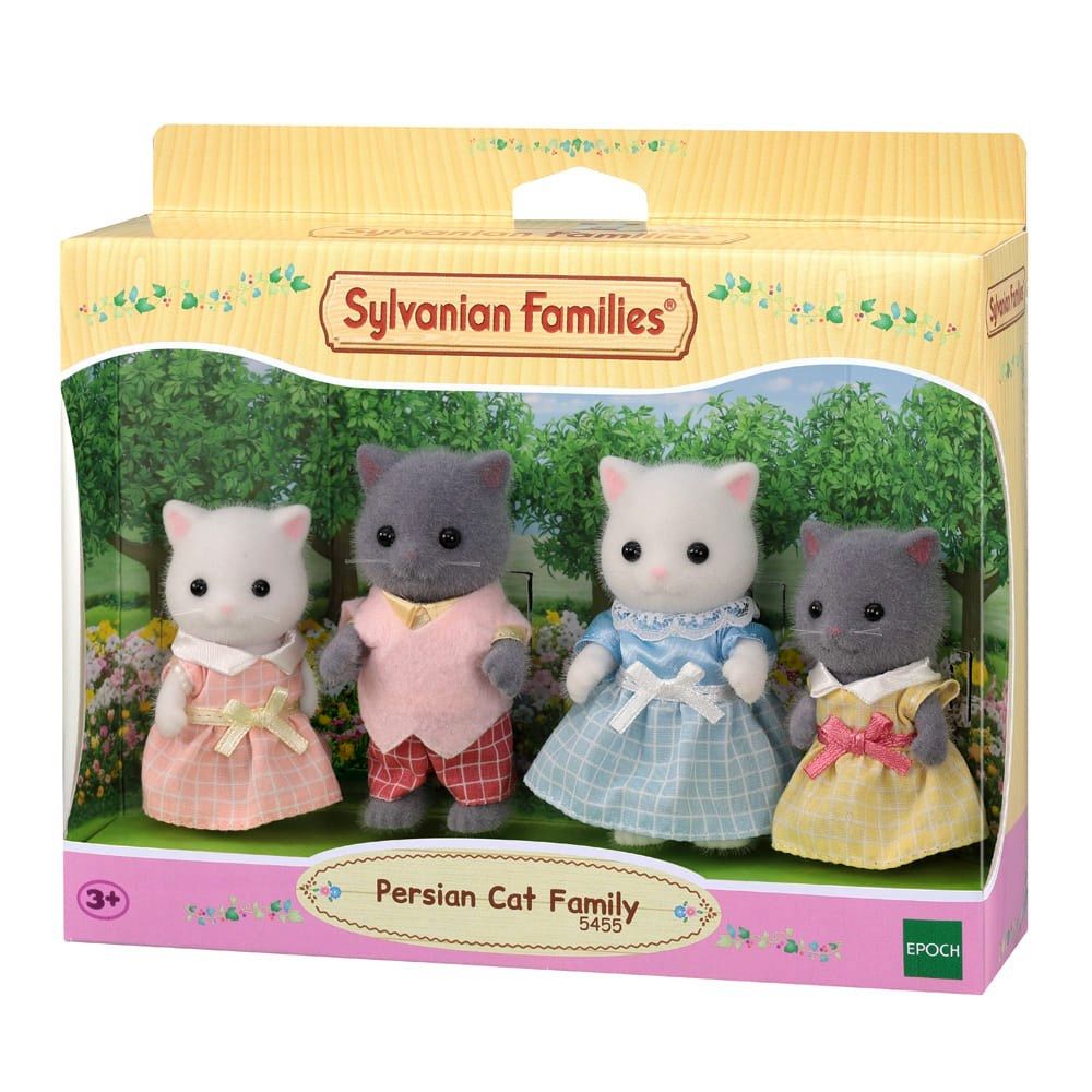 Sylvanian Families Persian Cat Family