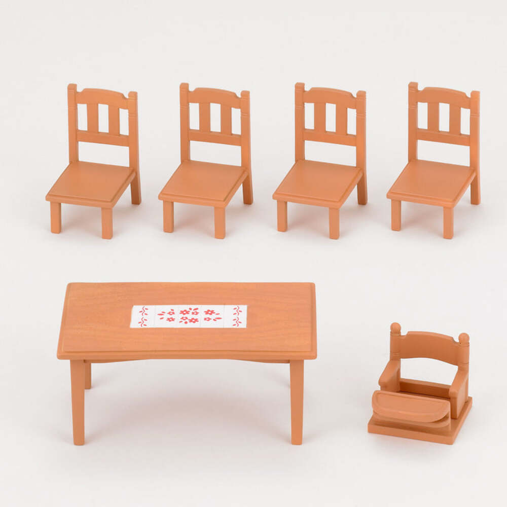 Sylvanian Families Family Table & Chairs