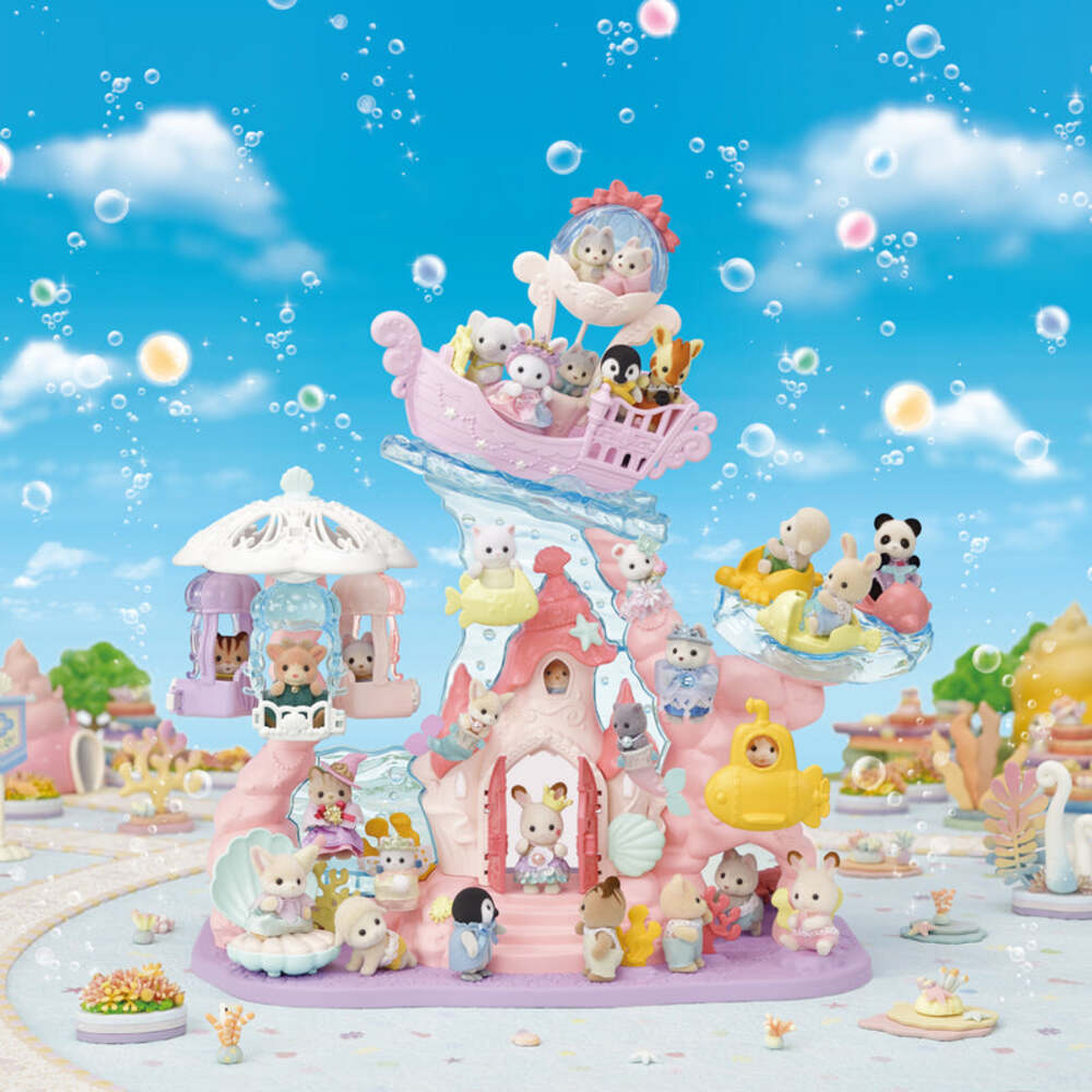 Sylvanian Families Baby Mermaid Castle